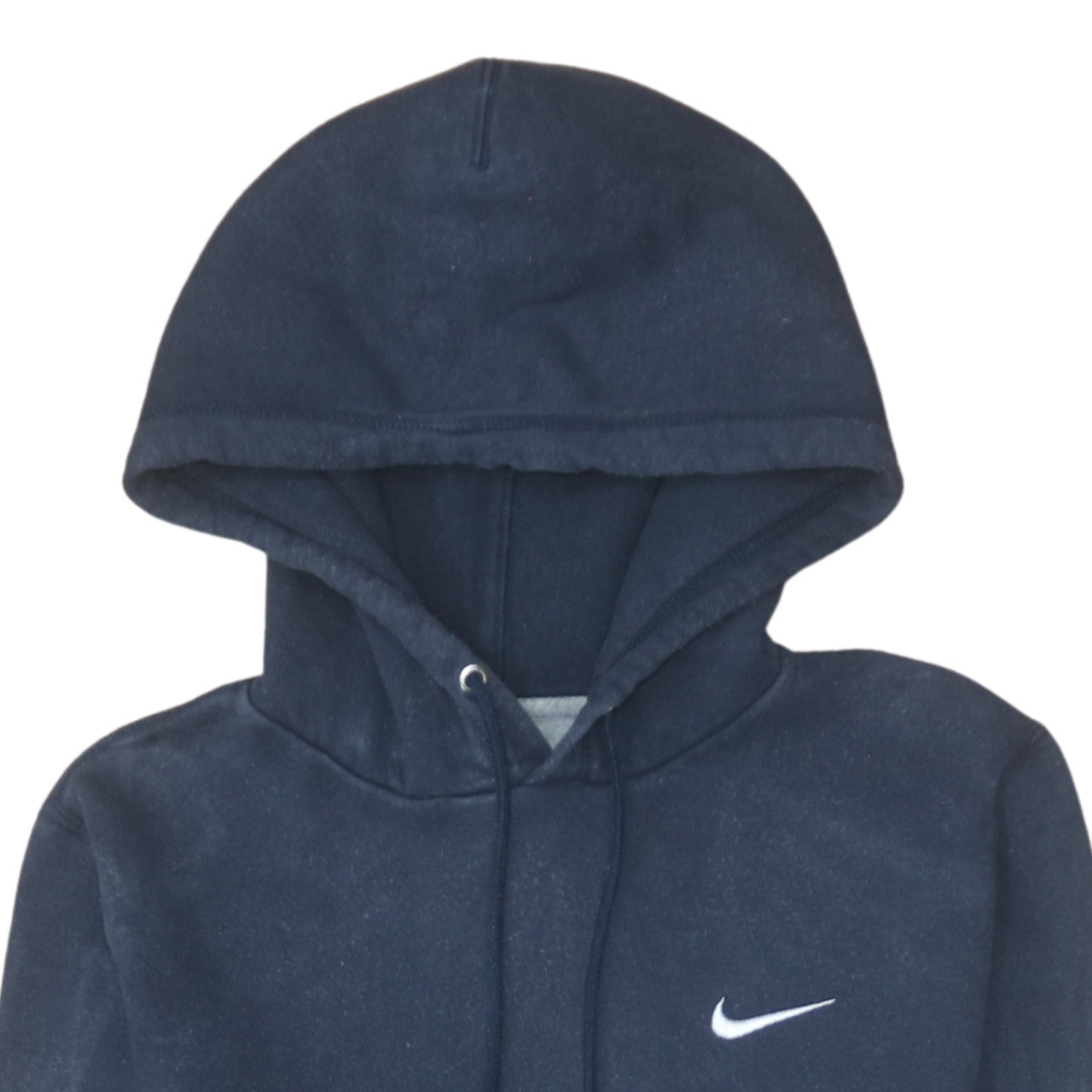 Nike Men's Navy Blue Pullover Hoodie Small Cotton Blend Fleece