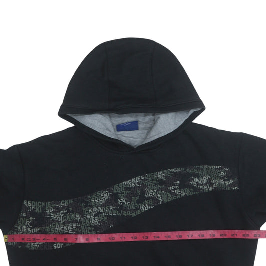 Dickies Men's Black Pullover Hoodie Large Fleece Graphic Print