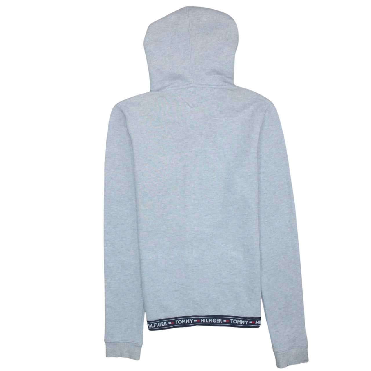 Tommy Hilfiger Men's Grey Full Zip Hoodie Small Regular Fit