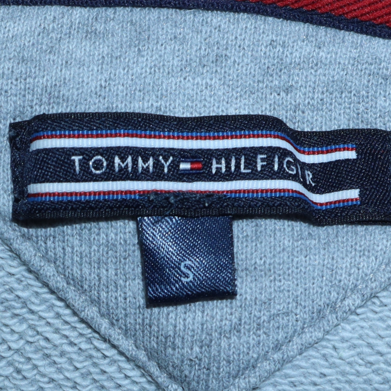 Tommy Hilfiger Men's Grey Full Zip Hoodie Small Regular Fit
