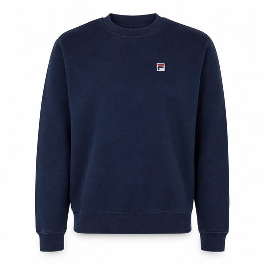 Fila Men's Blue Crew Neck Pullover Sweatshirt Size S