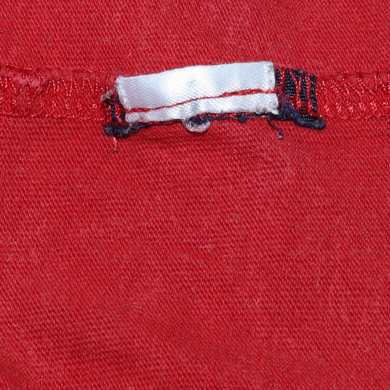 Tommy Hilfiger Men's Red XL Crew Neck Logo T-Shirt