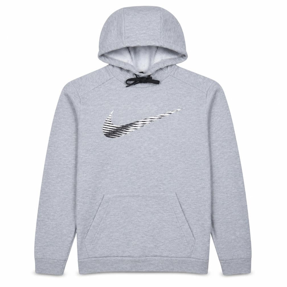 Nike Men's Grey Dri-FIT Pullover Hoodie Medium Sportswear