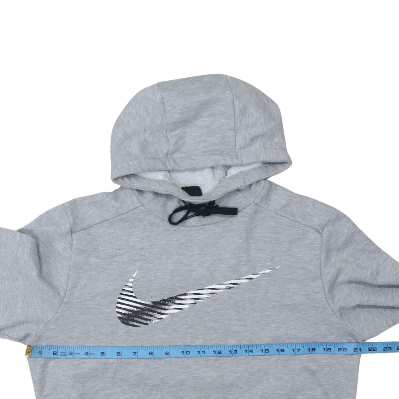 Nike Men's Grey Dri-FIT Pullover Hoodie Medium Sportswear
