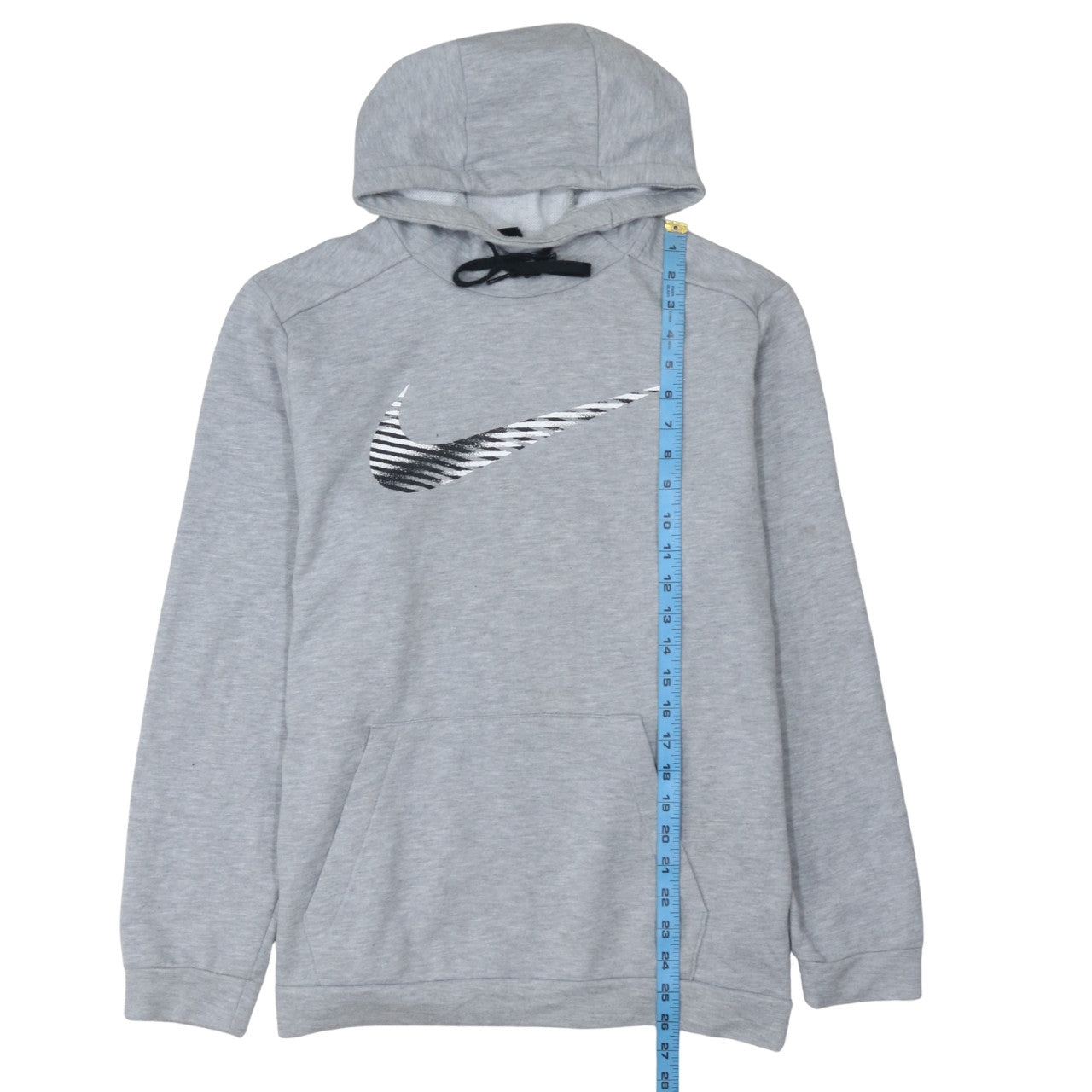 Nike Men's Grey Dri-FIT Pullover Hoodie Medium Sportswear