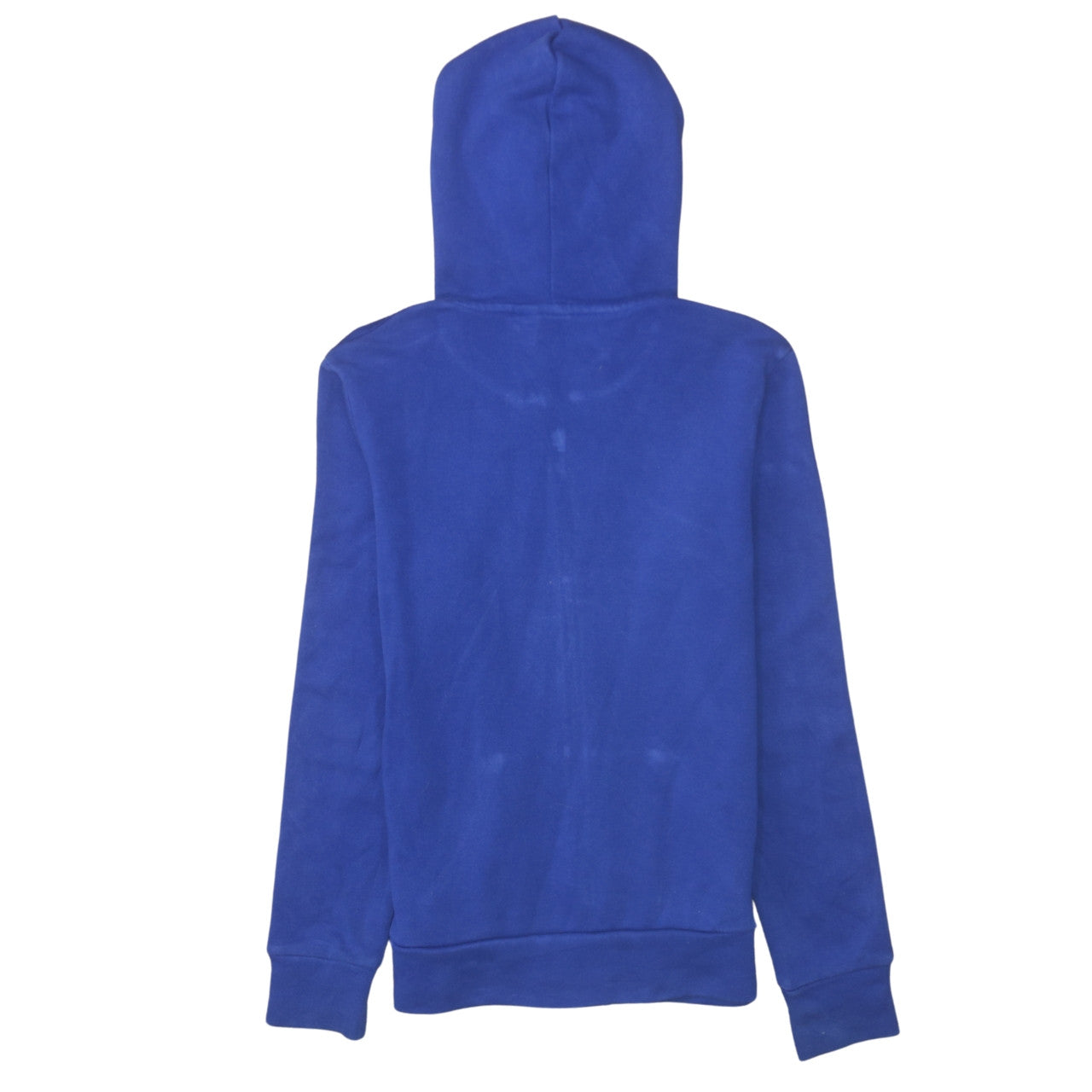 Adidas Womens Blue Full Zip Hooded Sweatshirt XS Relaxed Fit
