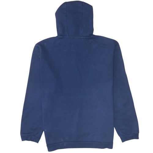 Adidas Men Blue Pullover Hoodie 2XL Fleece Sportswear
