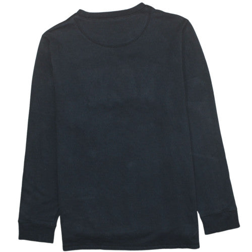 Levi's Men's Black Camouflage Logo Crew Neck Sweatshirt L