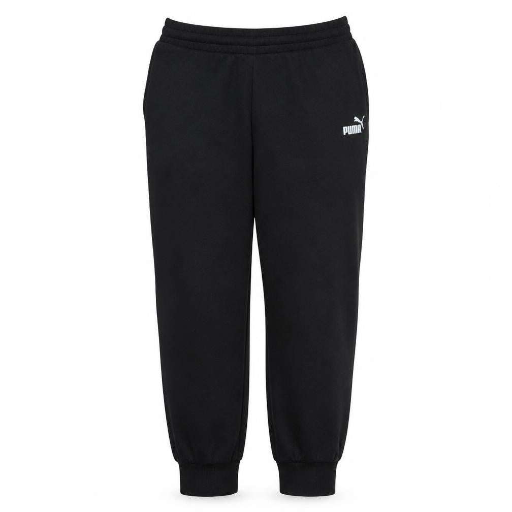 Puma Men’s Black Jogger Sweatpants M Regular Fit Casual Tapered