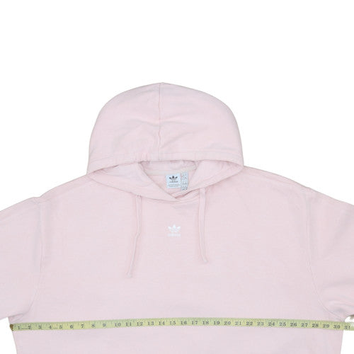 Adidas Women Pink Pullover Hoodie XL Hooded Sweatshirt Casual
