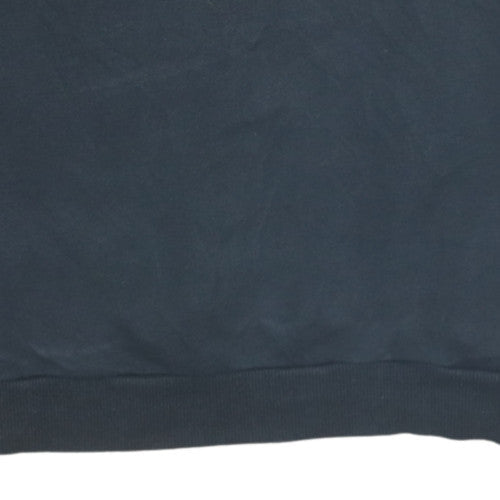Puma Men's Black Pullover Sweatshirt M Crew Neck Fleece Sportswear