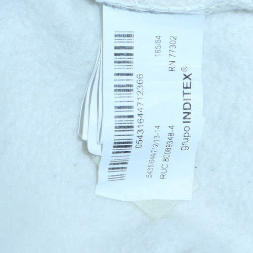 Zara Girls White Anime Graphic Pullover Hoodie Size 13-14 Years