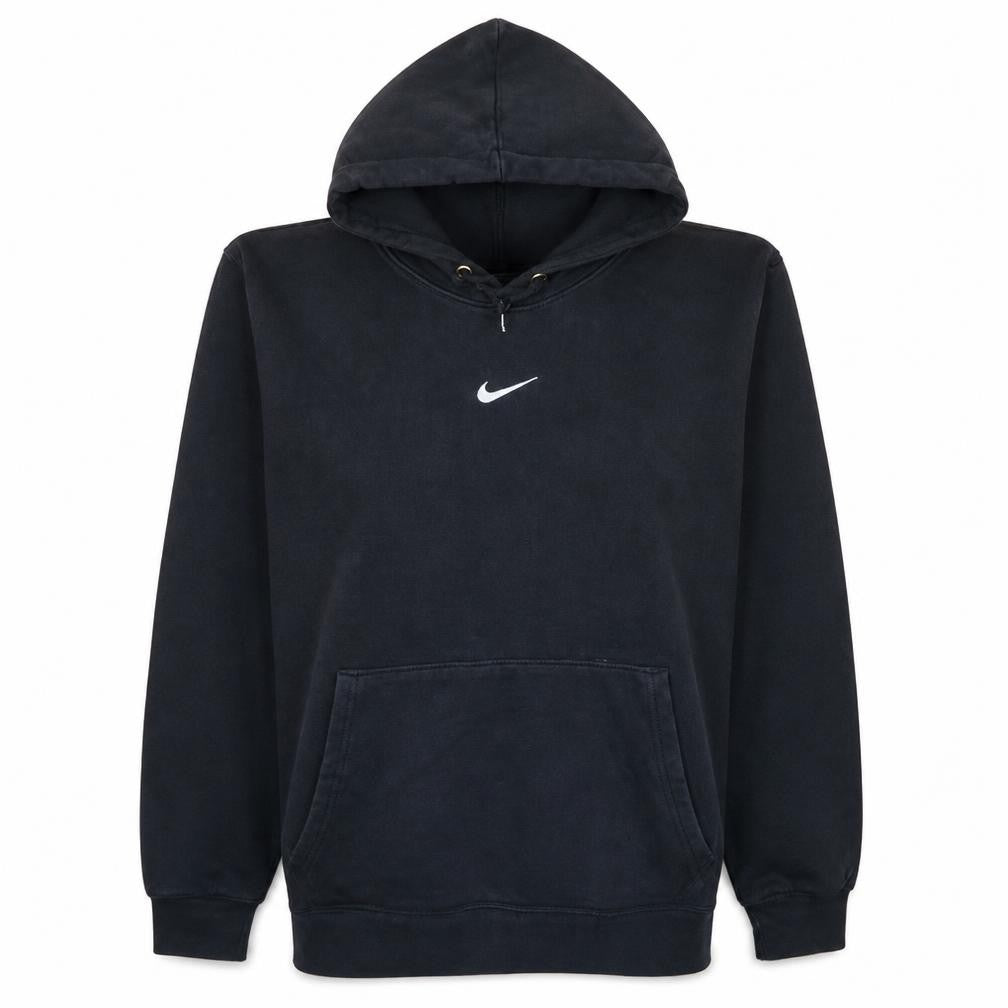 Nike Women’s Black Pullover Hoodie Size L Fleece Sweatshirt