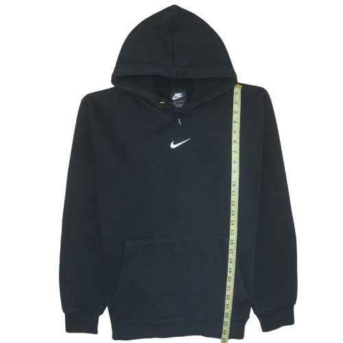 Nike Women’s Black Pullover Hoodie Size L Fleece Sweatshirt