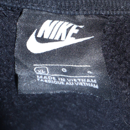Nike Women’s Black Pullover Hoodie Size L Fleece Sweatshirt