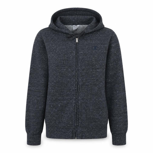 Champion Women’s Grey Full Zip Hoodie Large Cotton Blend Casual