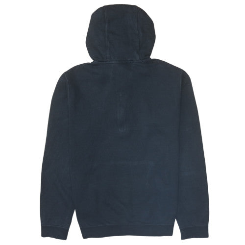Nike Men's Black L Fleece 1/2 Zip Hoodie Sweatshirt