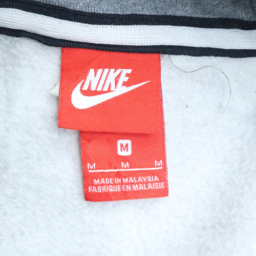 Nike Mens Grey Full Zip Hoodie M Fleece Lightweight