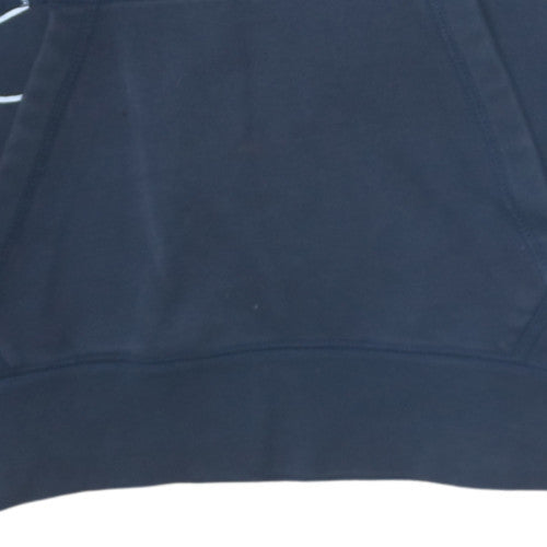 Nike Men's Blue Pullover Hoodie Small Fleece Graphic Sweatshirt