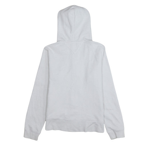 Tommy Hilfiger Men's White Full Zip Hoodie Size M