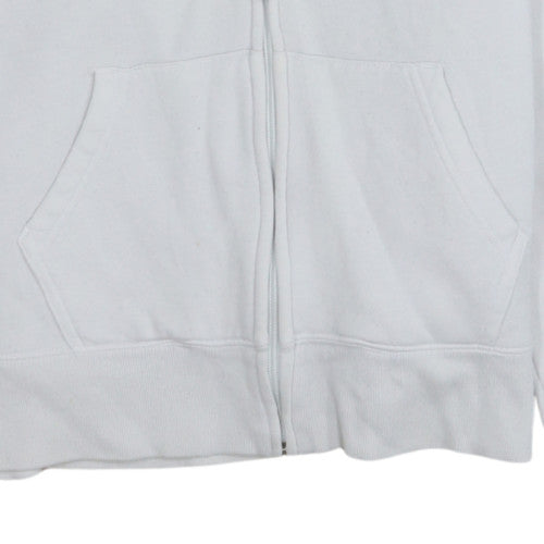 Tommy Hilfiger Men's White Full Zip Hoodie Size M