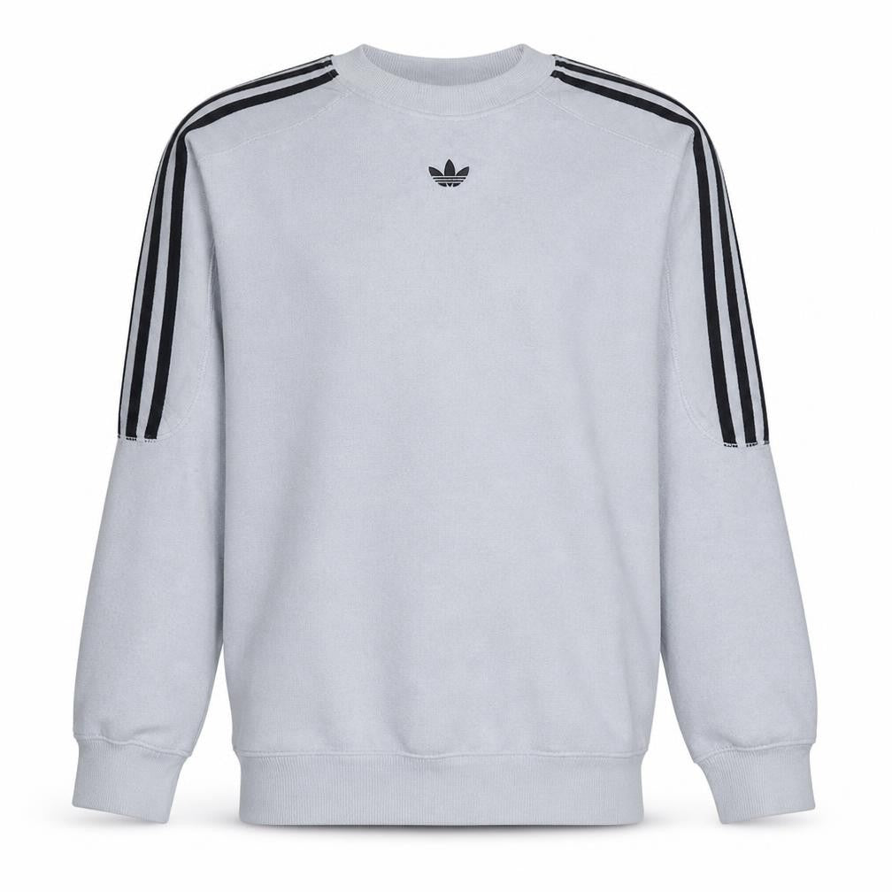Adidas Men’s Grey Crew Neck Pullover Sweatshirt Size S