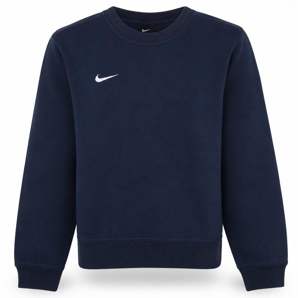 Nike Girls Blue 12-13 Years Pullover Fleece Sweatshirt