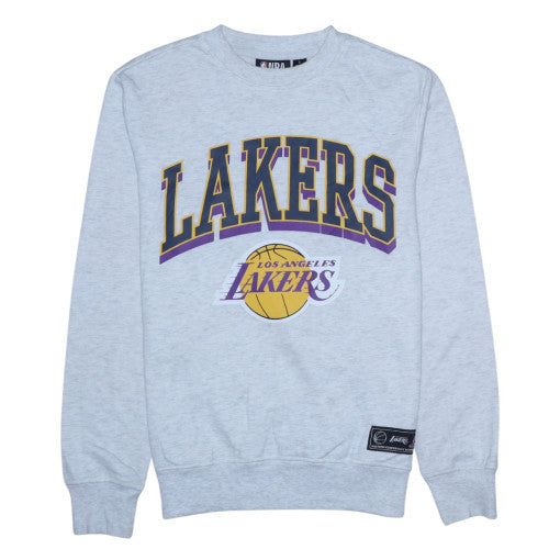 Primark NBA Los Angeles Lakers Grey Sweatshirt Mens S Regular Fit