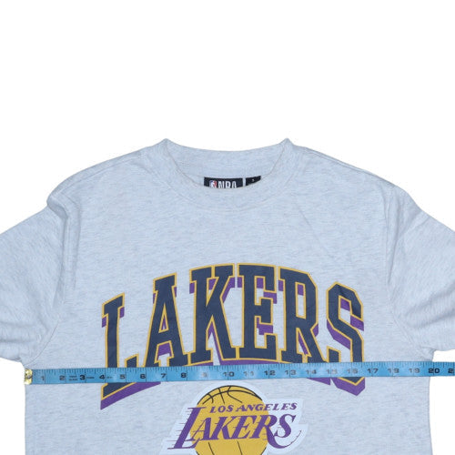 Primark NBA Los Angeles Lakers Grey Sweatshirt Mens S Regular Fit
