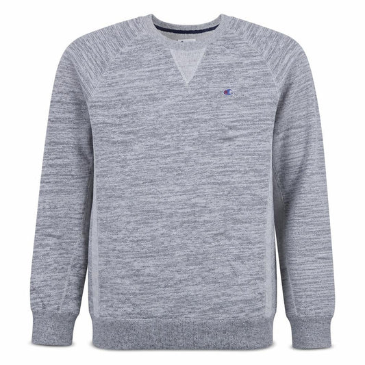 Champion Men's Grey Crew Neck Pullover Sweatshirt Size L