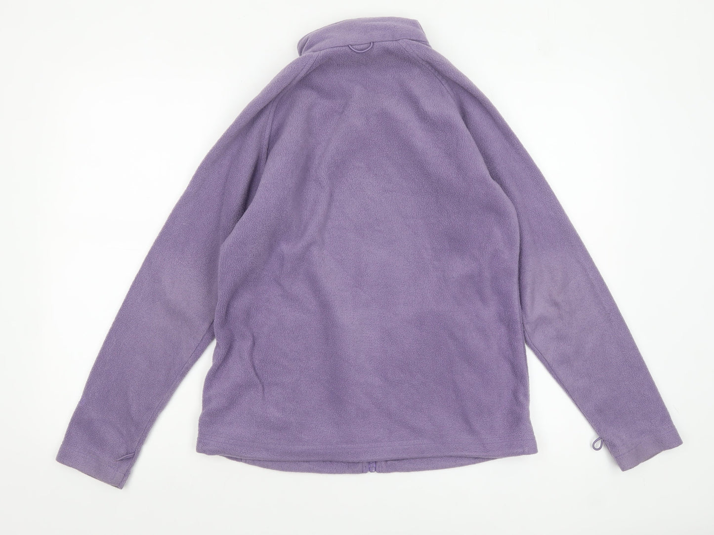 Trespass Women's Purple Full Zip Fleece Jacket Size M