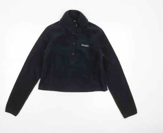 Columbia Womens Black Fleece Pullover Sweatshirt XS