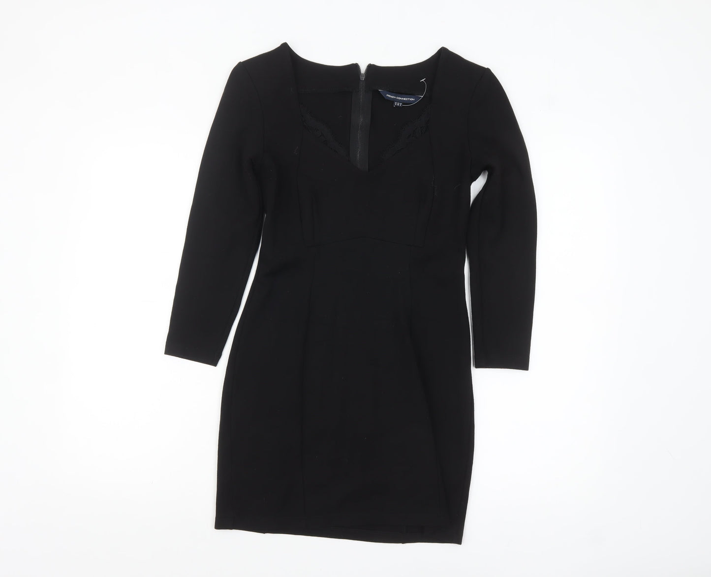 French Connection Women's Black Size 10 Bodycon Party Dress