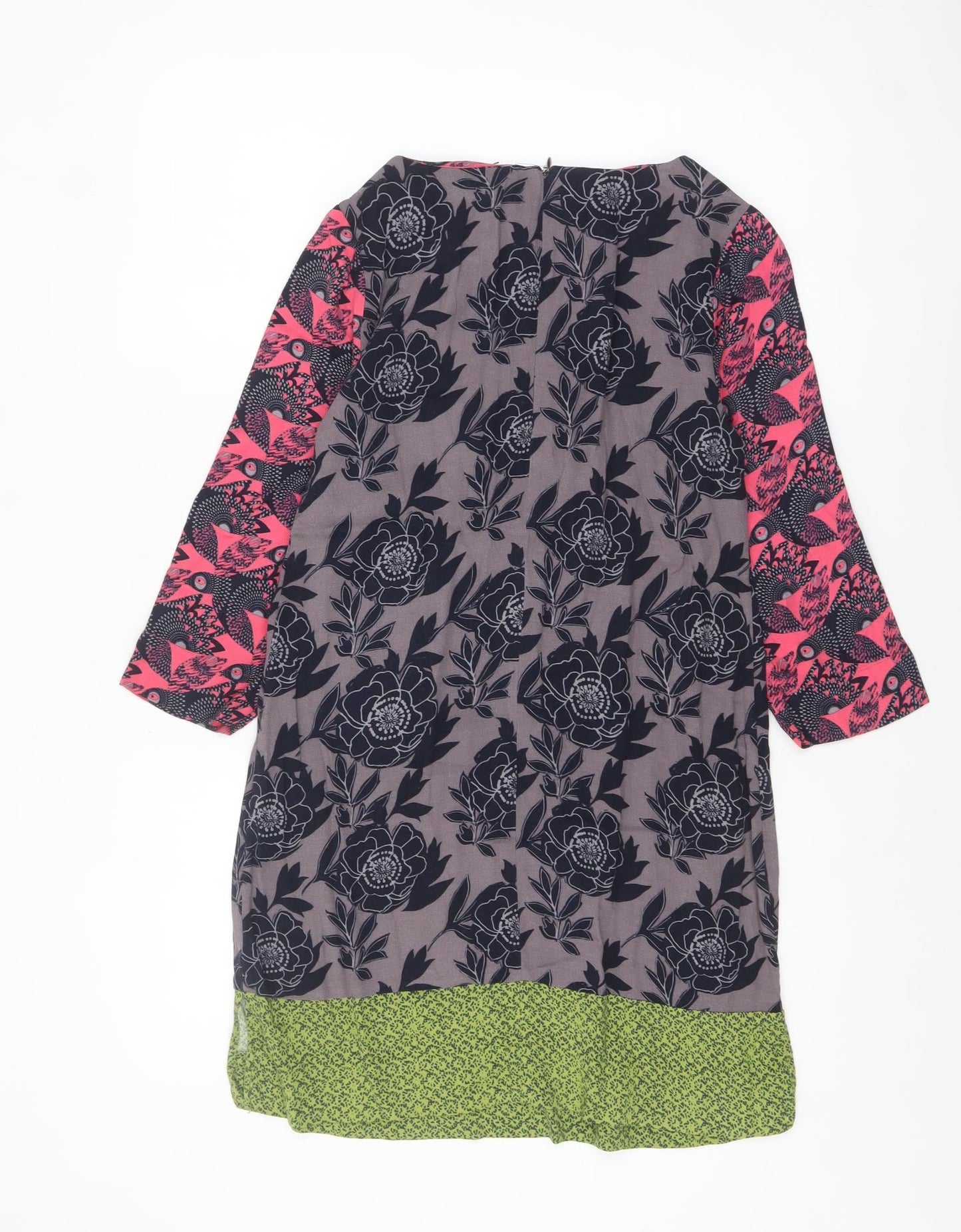 White Stuff Women’s Multicoloured Floral Shift Dress Size 6