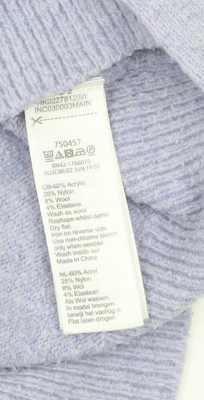 Monsoon Women’s Purple Knit Crew Neck Pullover Jumper M