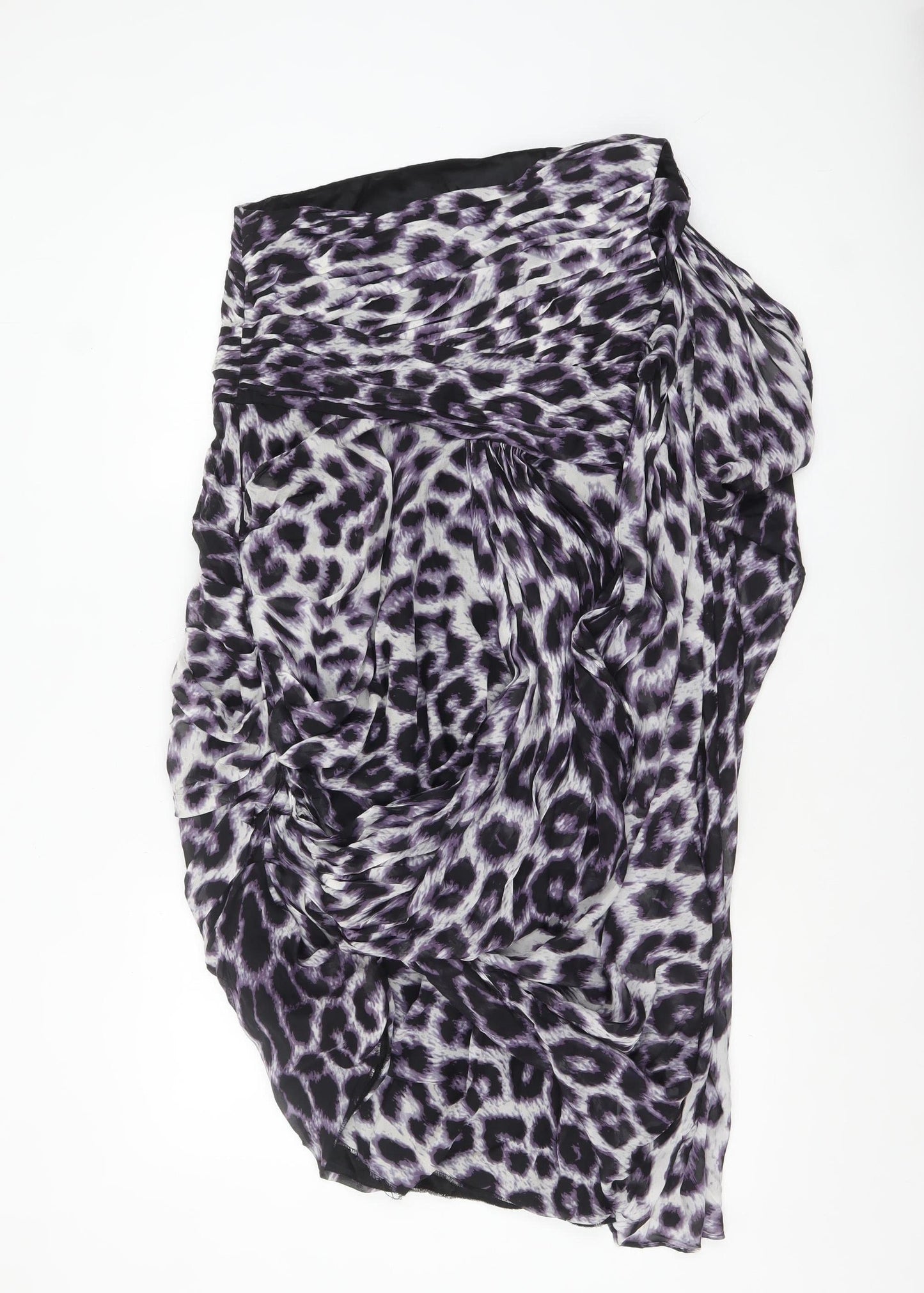 Monsoon Women’s Multicoloured Animal Print Asymmetric Dress Size 12