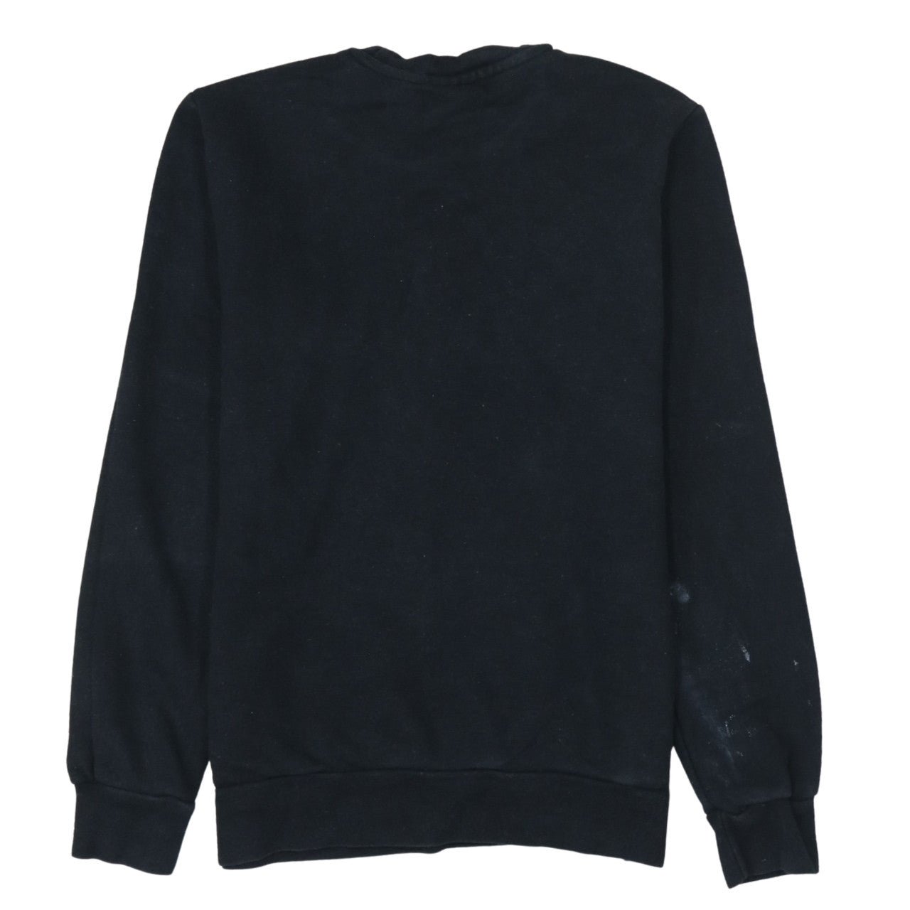 Adidas Boys Black 13-14 Years Pullover Sweatshirt with Trefoil Logo