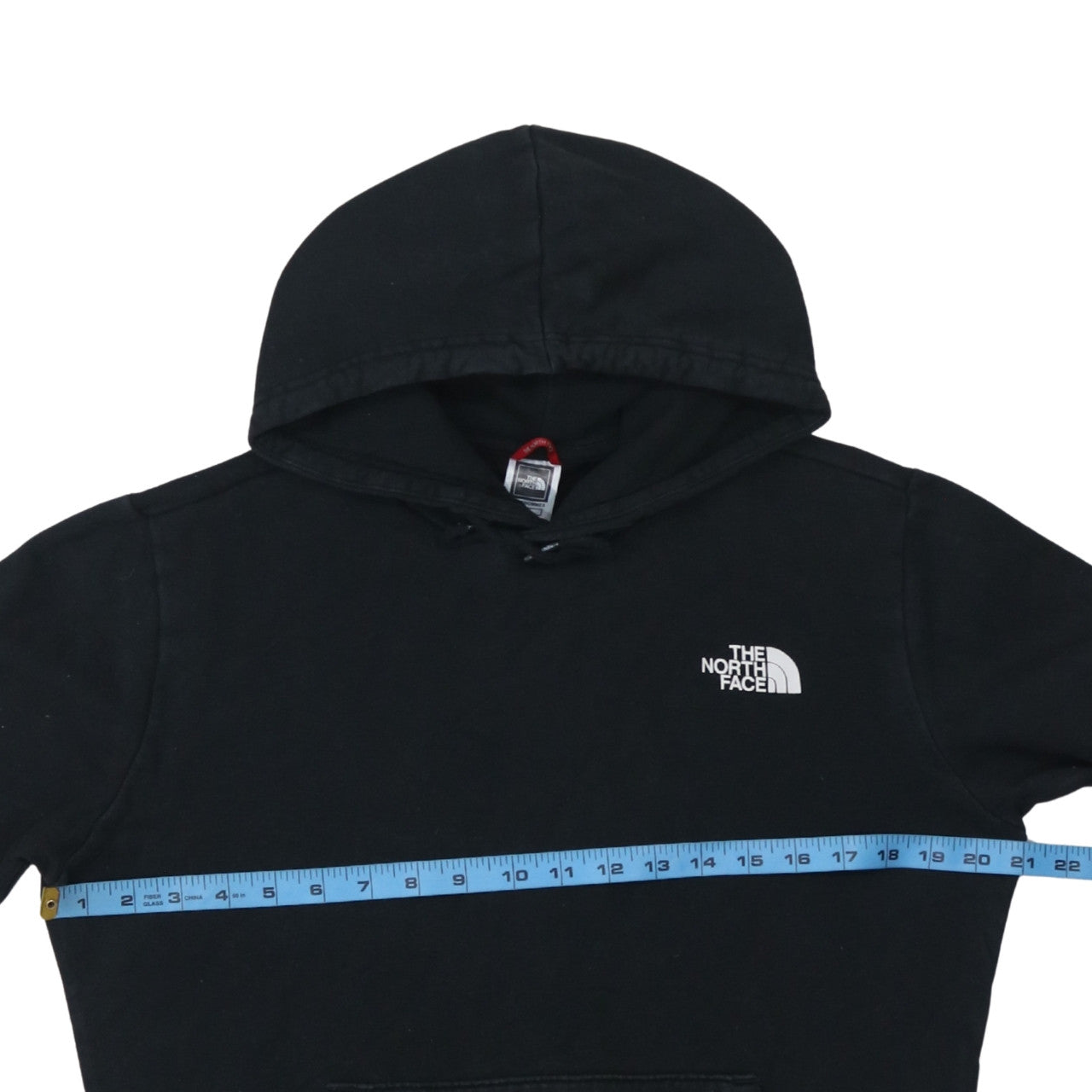 The North Face Women Black Small Pullover Hoodie Cotton Logo