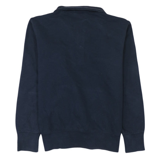 Champion Women's Black Medium 1/4 Zip Pullover Sweatshirt