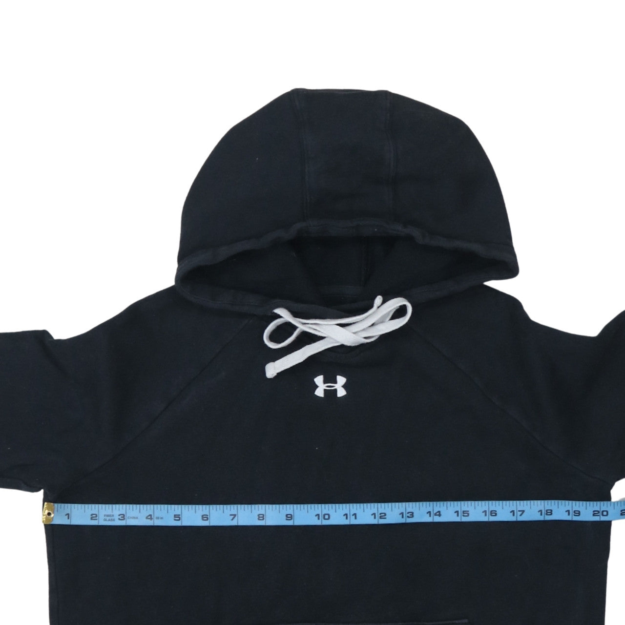 Under Armour Men's Black Pullover Hoodie Small Relaxed Fit Fleece