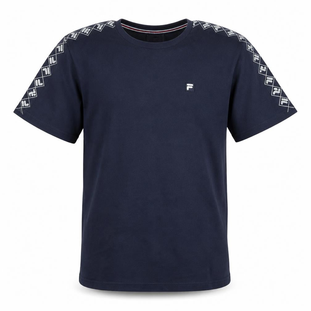 Fila Boys Blue Logo Short Sleeve Crew Neck T-Shirt 13-14 Years