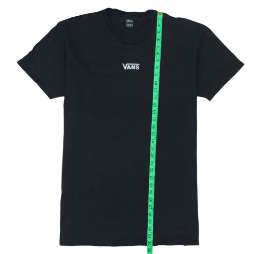 Vans Men's Black Medium Classic Logo Crew Neck Short Sleeve T-Shirt