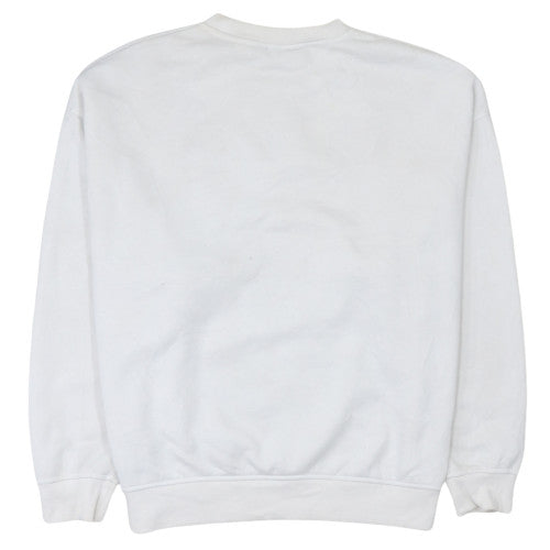 Primark Women’s White Los Angeles Lakers Pullover Sweatshirt Size 10