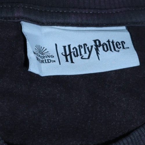George Harry Potter Women's Black Crew Neck Sweatshirt M 12-14