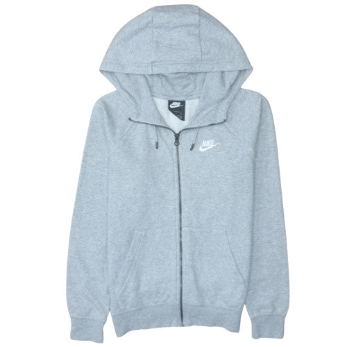 Nike Men's Grey Full Zip Hoodie Sweatshirt Size S Regular Fit