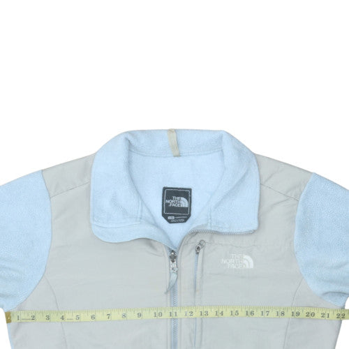 The North Face Women's Blue Fleece Full Zip Outdoor Jacket Size L