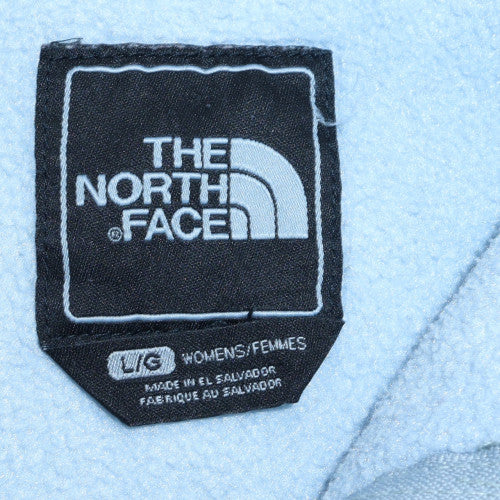The North Face Women's Blue Fleece Full Zip Outdoor Jacket Size L