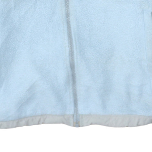 The North Face Women's Blue Fleece Full Zip Outdoor Jacket Size L