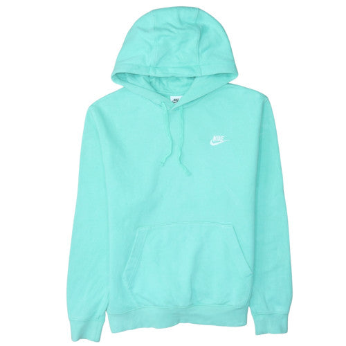 Nike Women’s Mint Green Pullover Hoodie Size M Cotton Blend