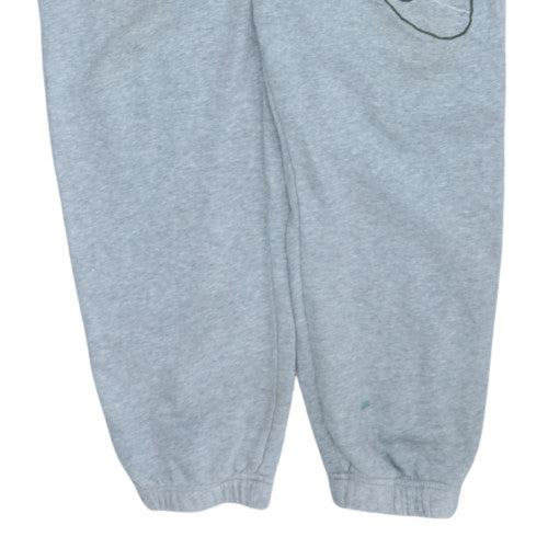 Nike Men's Grey Large Jogger Sweatpants Elastic Waist Lounge